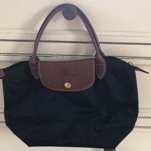 Longchamp Le Pliages Small Black tote